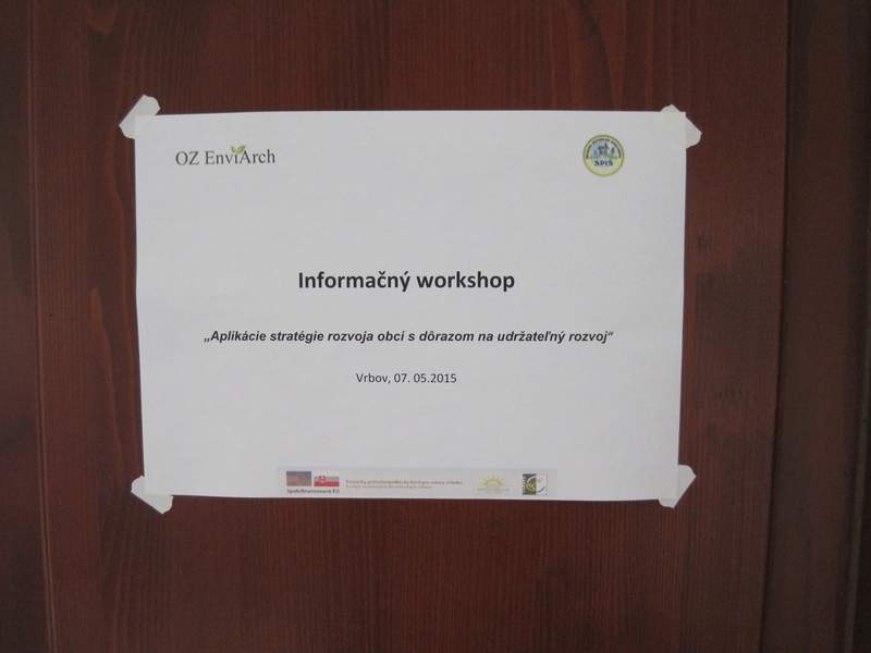 informačný workshop Vrbov